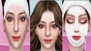 ASMR | Face Skin Acne Treatment | Animation Videos #asmr