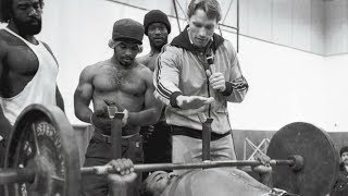 Arnold Schwarzenegger trains prisoners (very rare footage)