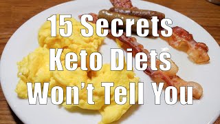 15 Secrets Keto  Diets Won't Tell You (700 Calorie Meals) DiTuro Productions