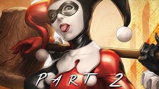BATMAN RETURN TO ARKHAM (Arkham Asylum) Walkthrough Gameplay Part 2 - Harley Quinn (PS4 Pro)