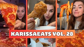 Only Eating  Game Food for a  Day! - KarissaEats Compilation Vol. 28