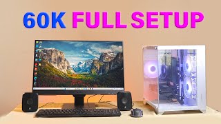 ₹60,000 Full PC Gaming Setup🥳