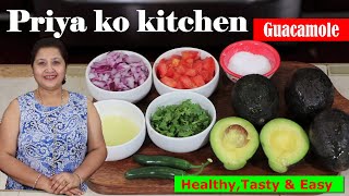 How to make Guacamole 🥑 Easy way / Sajilo ra swadilo Avocado achar