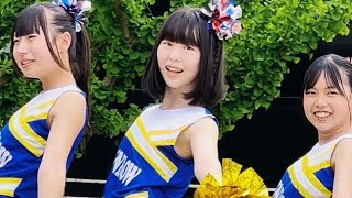 縦　チアダンスRAINBOW鳥取 11.  学園天国 / Dream5 240429 グルメ\u0026音楽 春フェス/ 鳥取風紋広場