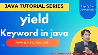 yield Keyword in java | Java Tutorial |Java Tutorial in Hindi