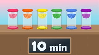 10 Minute Timer (Rainbow Sand)