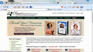 Funeral Program Download