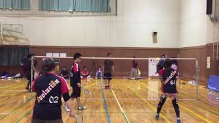 2019.11.24 第2回ZEAL杯 ｷｬｻﾘﾝｽﾞ VS ｴﾎﾞﾙｼｵﾝ 第2セット