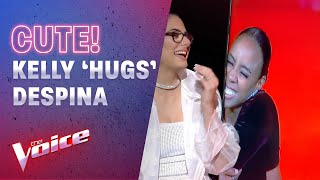 Playoffs: Kelly Rowland Has An Adorable Moment With Artist | The Voice Australia 2020
