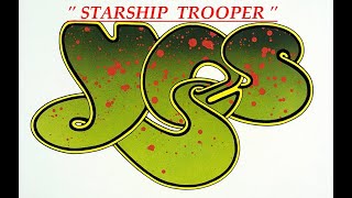 HQ  YES  -  STARSHIP TROOPER  BEST VERSION! High Fidelity Remixed Audio PROG ROCK HQ & LYRICS