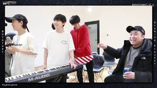 【ENG SUB】190314 BOY STORY Growing Project: Compose a song within 72hours?