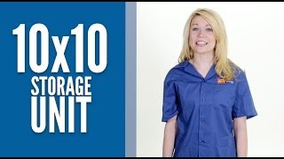 10x10 Storage Unit Size Guide | What Size Storage Unit Do I Need? | A-1 Self Storage