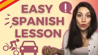 SPANISH LESSON FOR BEGINNERS | EASY SHORT STORY (with Spanish CC)