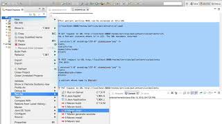 Java Web Services : Importing and Running Projects