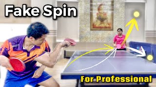 How to transform fake spin for Hook serving technique, \u0026 short and long | World Class