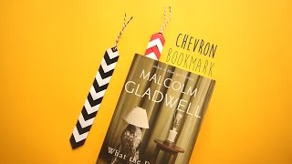 DIY: Chevron Bookmark