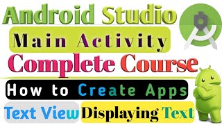 Android Studio Formatting Text || TextView And Text Formatting in Android Studio | Displaying text
