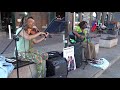 Didi & Jules - Emotional song street performance (Violin + Guitar) Cape Town South Africa