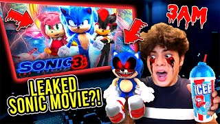 DO NOT WATCH SONIC THE HEDGEHOG 3 MOVIE AT 3AM!! (NEW SONIC MOVIE)
