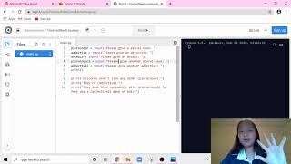 DearPiggy's Introduction to Python - Creating a Madlibs Game