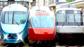 【平日朝の南新宿駅】小田急線 走行シーン集 Odakyu Electric Railway train running scene