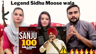Pakistani Reaction SANJU || Sidhu Moose Wala || Punjabi Song