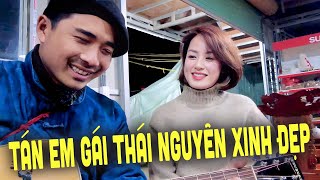Em Gái Thái Nguyên Xinh Đẹp Đổ Gục Trước Tiếng Đàn A Páo - A Páo Đánh Đàn