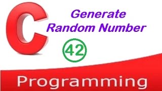 c programming video tutorial - generate random number