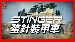 Sting light combat vehicle, small armored vehicle armed to the teeth