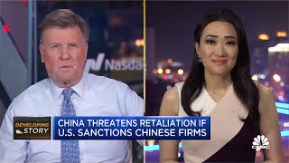 China threatens retaliation if U.S. sanctions Chinese firms for working with Russia