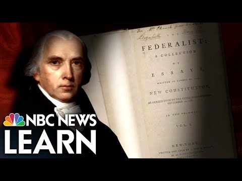 Why did James Madison write the Federalist Papers?