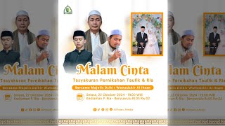 MAJELIS AL IHSAN WRINGIN BERSHOLAWAT DALAM RANGKA TASYAKURAN PERNIKAHAN ANANDA TAUFIK & QOMARIYAH