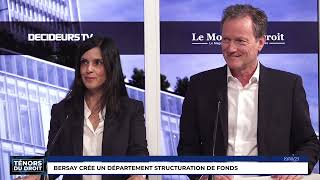 Bersay crée un département structuration de fonds avec l’arrivée de Stéphanie Alexandrino