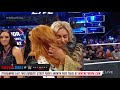 Becky Lynch chooses her replacement to face Ronda Rousey SmackDown LIVE, Nov. 13, 2018