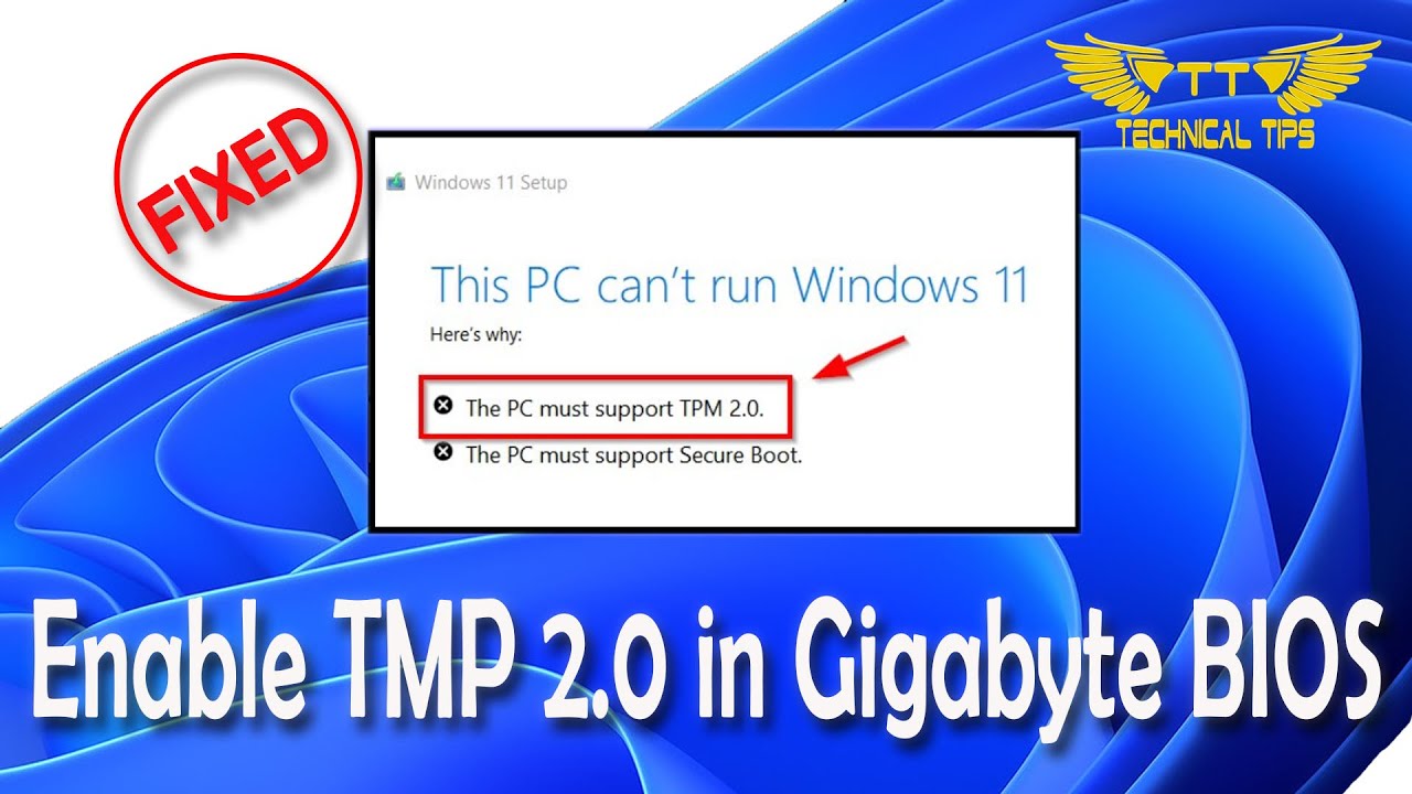 Enable TPM [Trusted Platform Module] OR TPM 2.0 In Gigabyte B450 BIOS ...