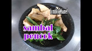 Resep sambal Pencok