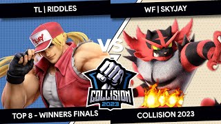 Collision 2023 - Riddles (Kazuya) VS Skyjay (Incineroar) - Winners Finals - Top 8