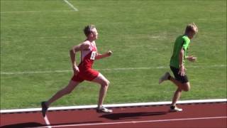 Lukas Falk 2,22,27min 800m 3.Platz Kreismeisterschaften U16 am 27.5.17 in Kirchheim