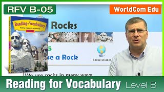 Learn English | Reading for Vocabulary | Level B | Lesson 05 |  Brian Stuart  (미국교과서)