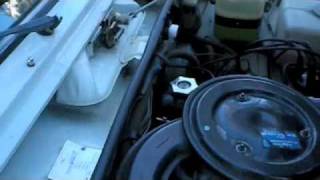 Lada engine running