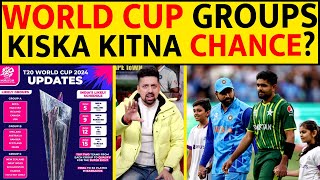 T20 WORLD CUP 2024 GROUPS ANALYSIS- IND | PAK | AUS | ENG