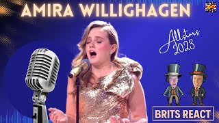 BRITISH DADS REACT to Amira Willighagen FIRST TIME HEARING (Ebben! Ne Andro Lontana)