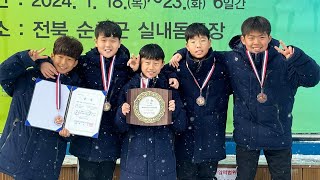 순천북초등학교 슬방생^^(ソフトテニス)