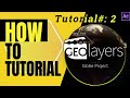 Geolayers3 Tutorials: Exploring the buttons in After Effects
