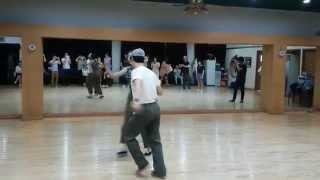 Michelle \u0026 JP - Crazy Swing 57th Advanced Class week 5: fast (150509)