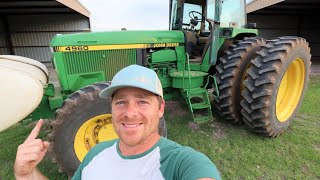 New tractors and equipment for the hay farm