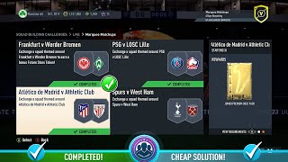 FIFA 23 Marquee Matchups – Atletico de Madrid v Athletic Club SBC - Cheapest Solution & Tips