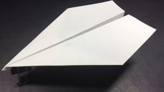 ギネス認定[折り紙origami]世界一飛行距離が長い紙飛行機の折り方