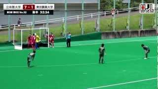 2012.7.8 立命館大学 vs 東京農業大学 男子ホッケー日本リーグ #32