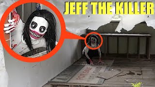 if your drone ever catches Jeff the Killer in this secret scary hideout, RUN Away FAST!! (he is bad)
